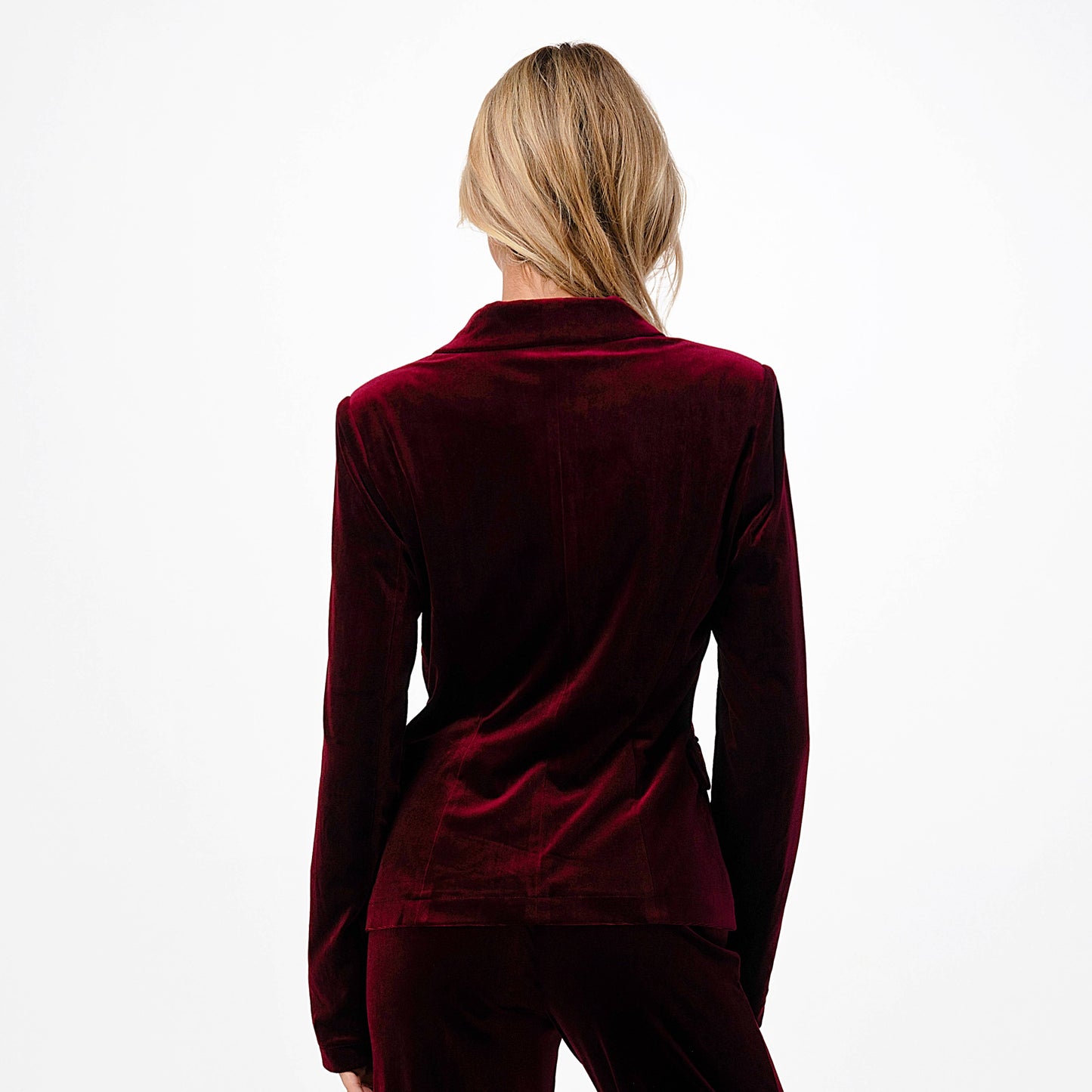 Velvet Holiday Blazer