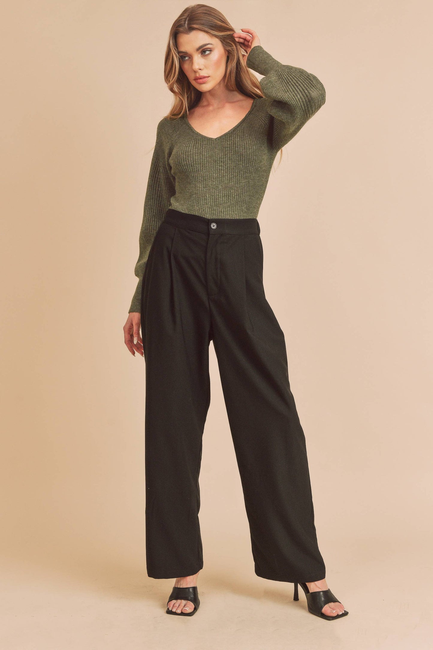 The Everyday High-Rise Trouser