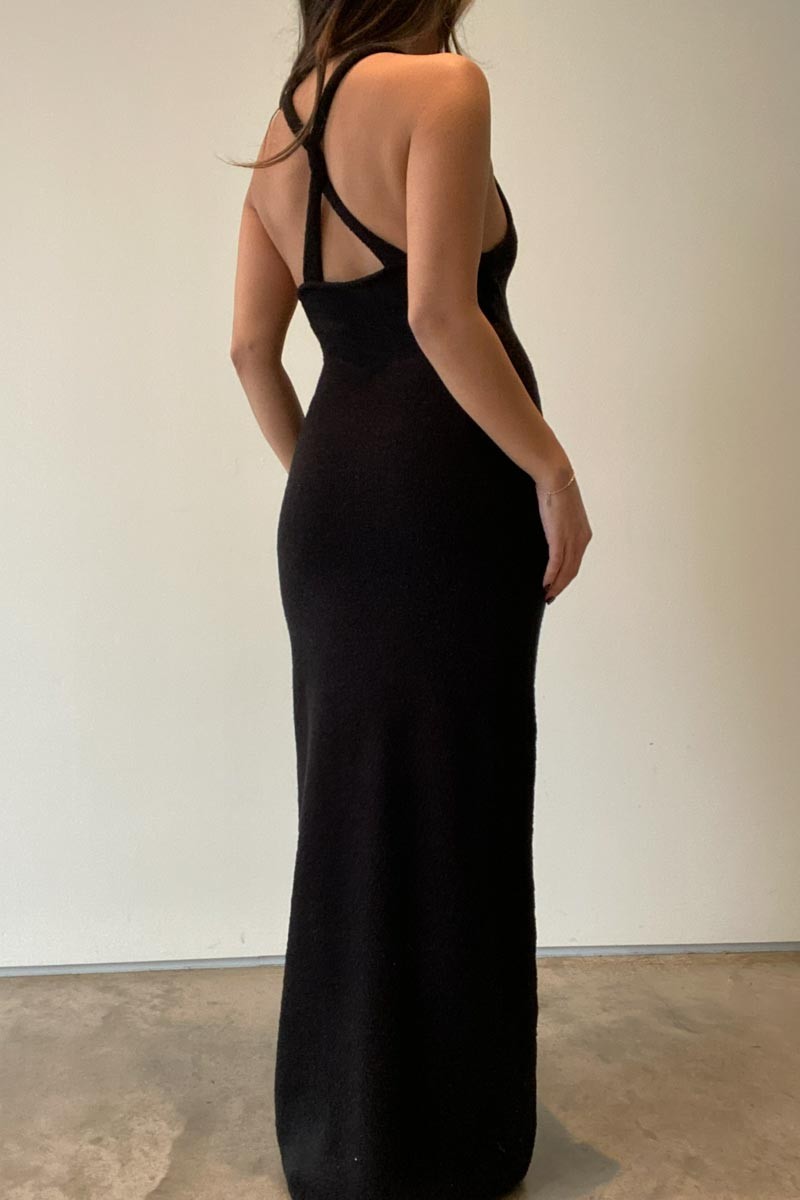 Twist Back Maxi Dress