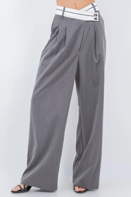 Giada Grey Trousers